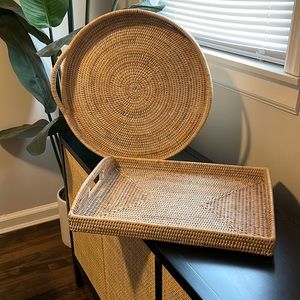 Decorative tray set